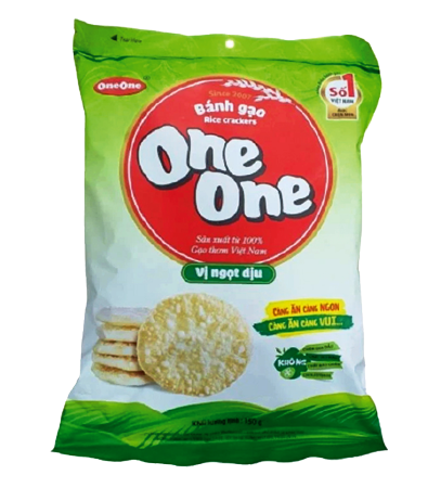 One One Rice Crackers 150 GR
