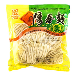 SIX FORTUNE Dried Plain Noodle (Young Chun) 340 GR
